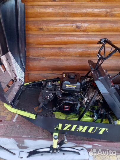 Снегоход бурлак азимут