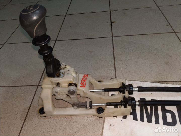 Кулиса тросы МКПП хундай верна 2008 год