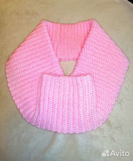 Снуд и шарф детские