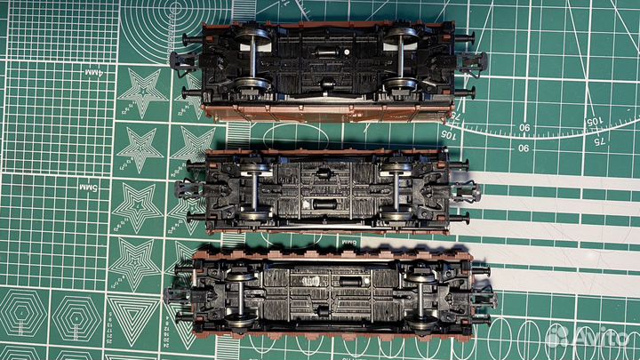 Грузовые вагоны СССР сжд roco 1/87