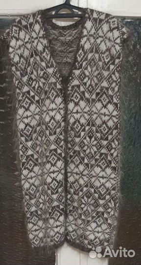 Пуховые вещи, пряжа (цены в описании)