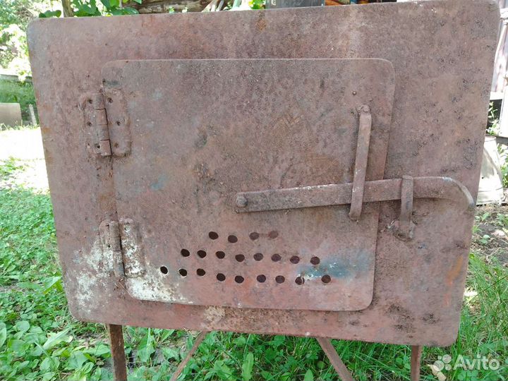 Печь металлическая новая