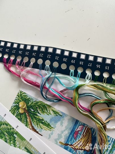 Набор для вышивания Гавайи Andriana закладка