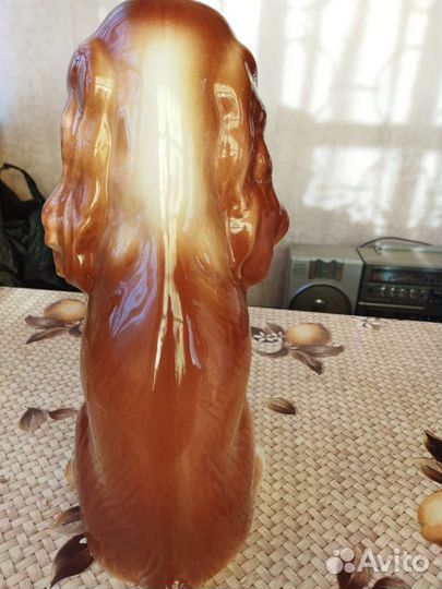 Фарфоровые статуэтки фигурки собаки