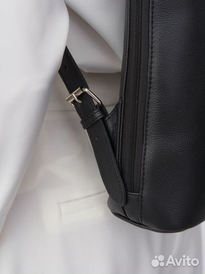 Рюкзак женский для ноутбука из натуральной кожи