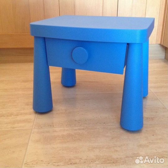 Детская кровать, матрас, тумба IKEA