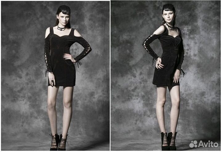 Готическое платье Tudor от Punk Rave оригинал