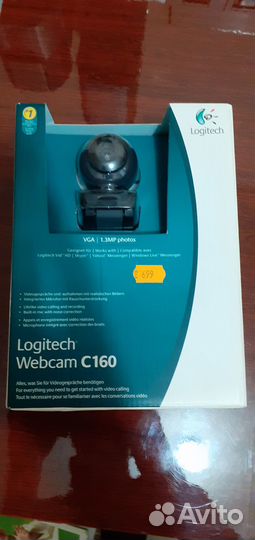 Веб-камера Logitech Webcam C160