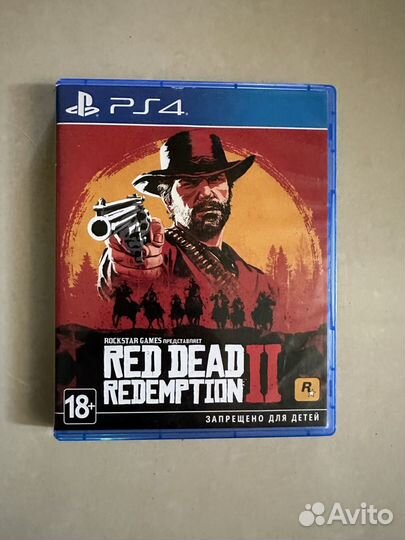 Red dead redemption 2 ps4 диск