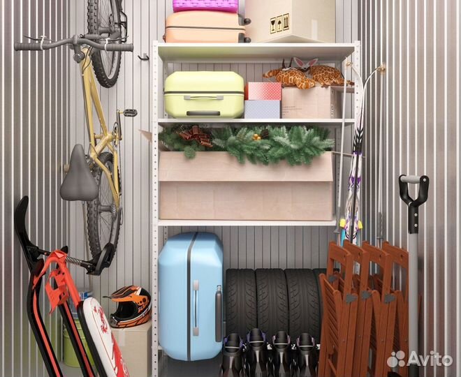 20 Мини-складов с арендаторами