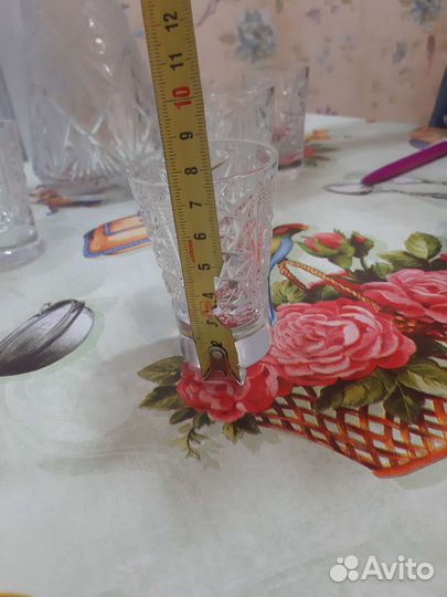 Хрустальные рюмки СССР