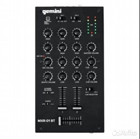 Микшерный пульт Gemini MXR-01BT