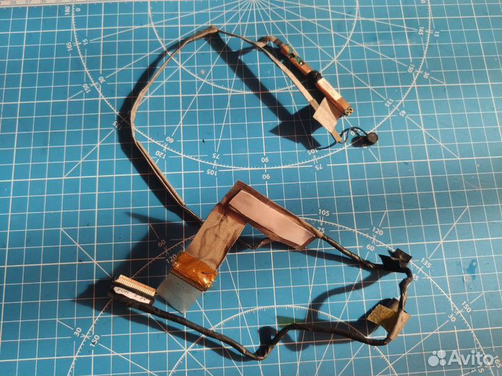 Шлейф матрицы для ноутбука Asus N61D в веб-камерой