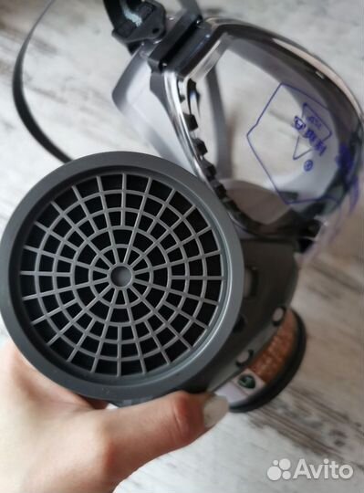 Бронь. Маска респиратор для пейнтбола / страйкбола