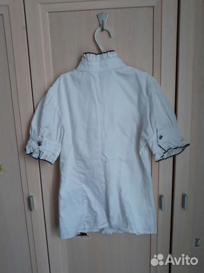 Блузка школьная р.128-134