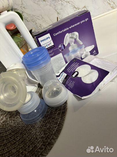 Молокоотсос avent ручной
