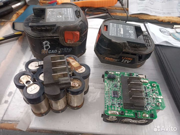 Ремонт акб шуруповерт/ эл.пылесос/ самокат/ т.д