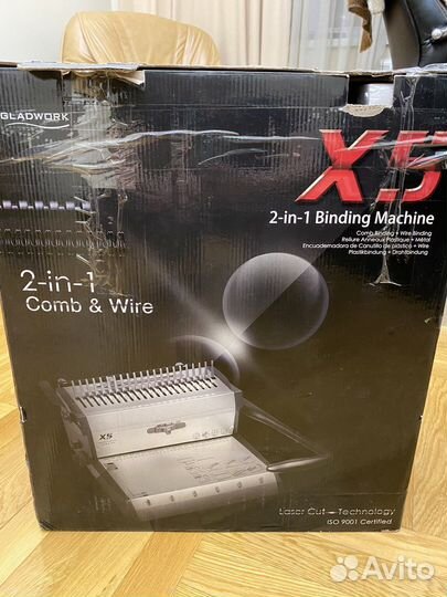 Переплетчик брошюратор Gladwork ibind X5