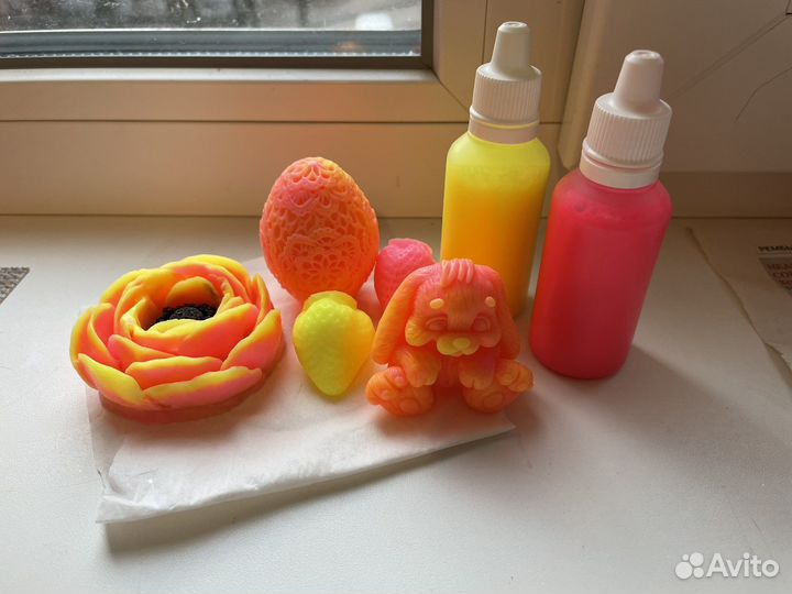 Красители-пигменты,паста для мыла