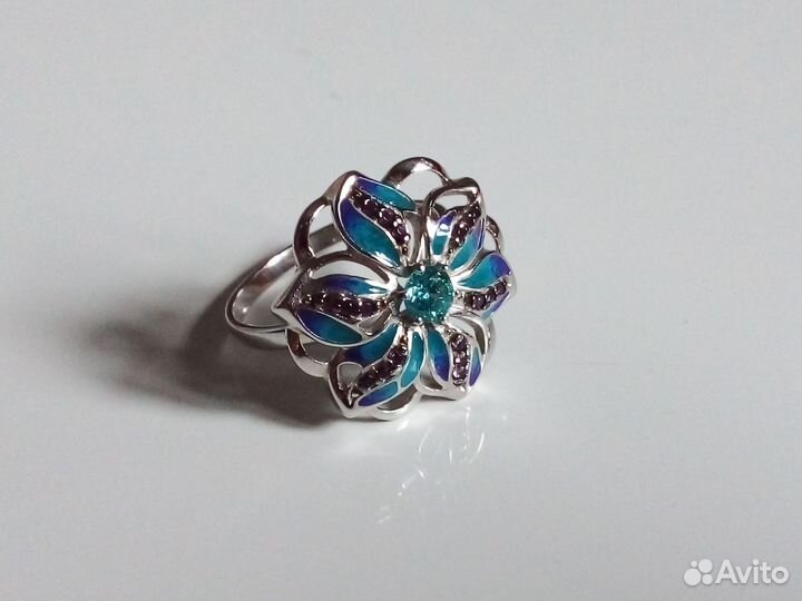 Бижутерия Чехия/СССР/кольца 925