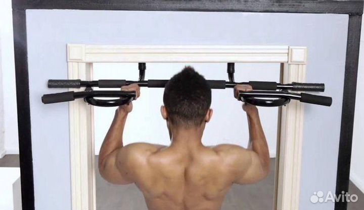 Турник 3 в 1 в дверной проем SY302