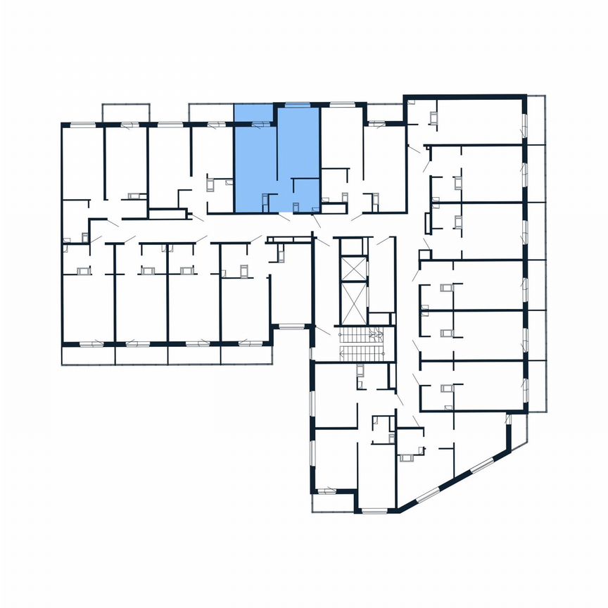 1-к. квартира, 40 м², 8/12 эт.