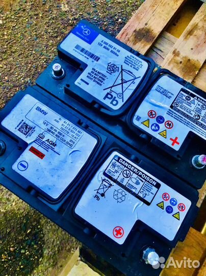 Аккумулятор бу 190ач на камаз/ман