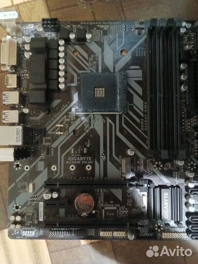 Gigabyte b450m ds3h + ryzen 7 2700