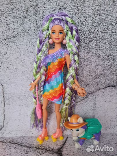 Кукла барби с длинными волосами беременная