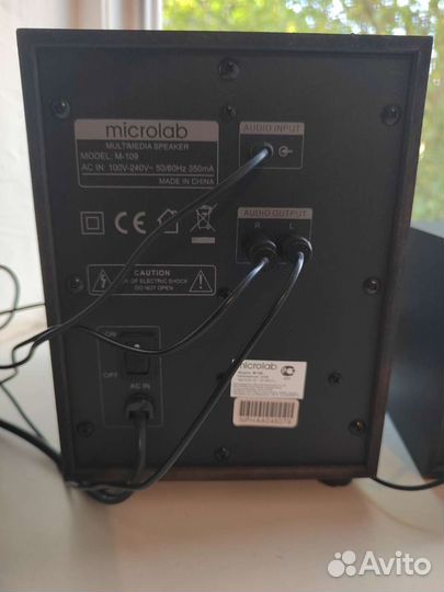Компьютерные колонки microlab m-109