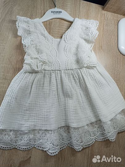 Платье для девочки 80-86