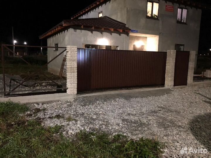 Откатные сдвижные ворота