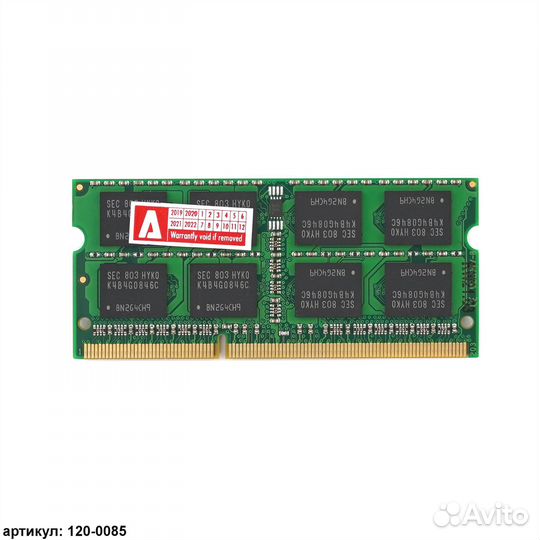 Оперативная память sodimm 8Gb Azerty DDR3L 1600