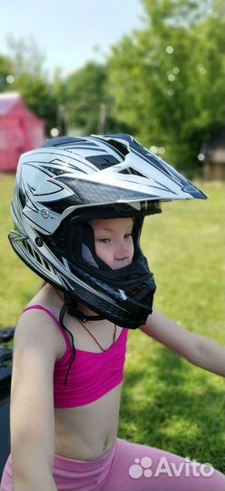 Шлем для мотокросса