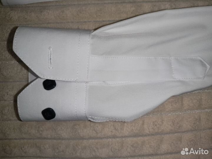 Рубашка белая для мальчика р.122