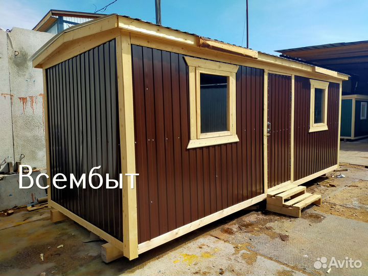 Вагон бытовка с доставкой на участок