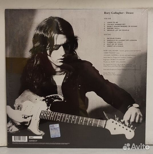 Rory gallagher - Deuce LP винил new