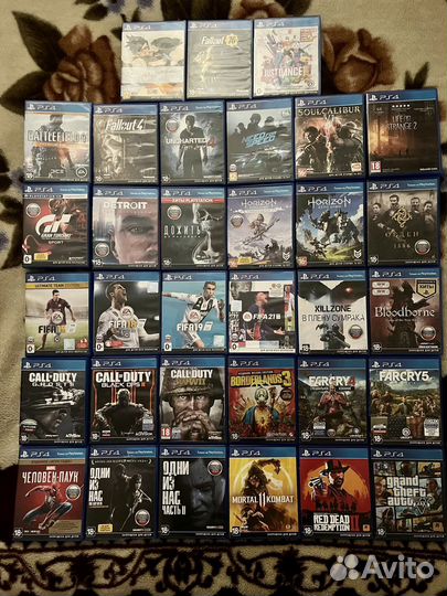 Игры для приставок ps4