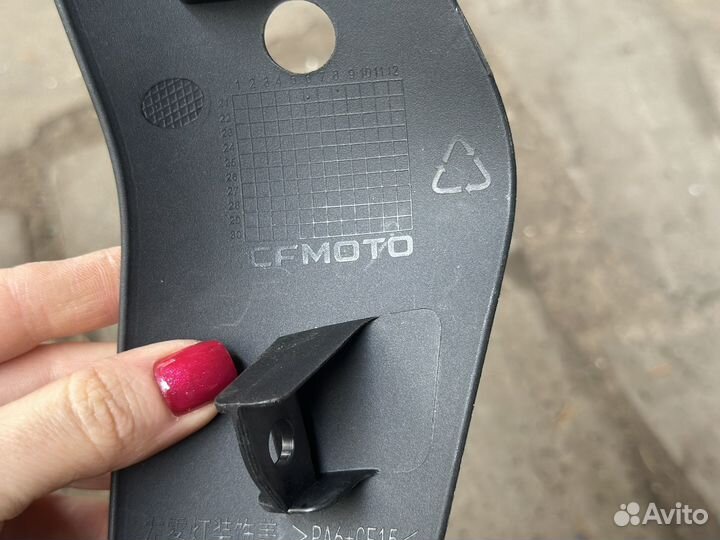 Крышка фары CFMoto deco cover LH FOG light