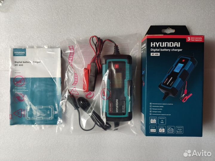 Зарядное устройство Hyundai HY 400 6/12V