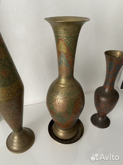 Индийские вазы (латун)
