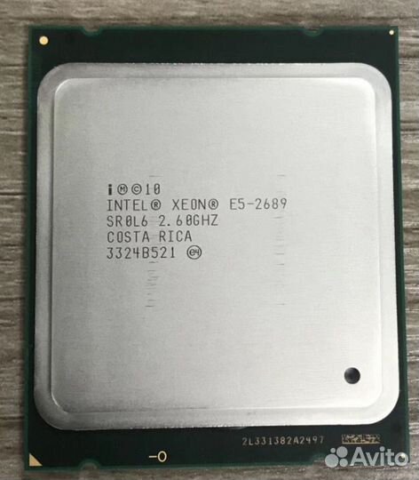 Процессор Intel Xeon E5 2689 под сокет 2011