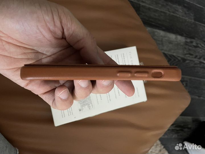 Чехол кожаный native union для iPhone 12 mini