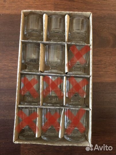 Рюмка на ножке лафитник СССР