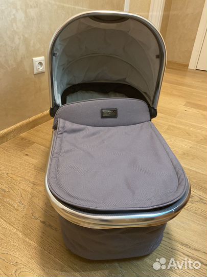 Коляска 2 в 1 moon scala 2020, цвет серый графит