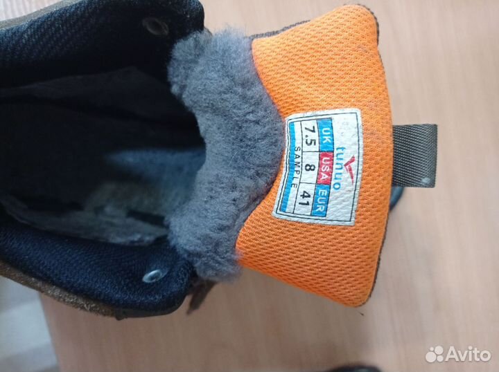 Ботинки зимние натуралка