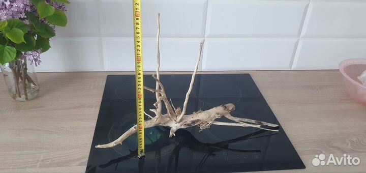 Коряга в аквариум