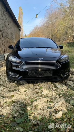 Бампер передний ford focus 3 черный