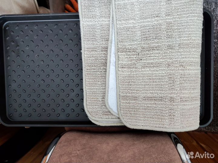 Посуда с кофемашиной/ коврик/ шторка в ванну