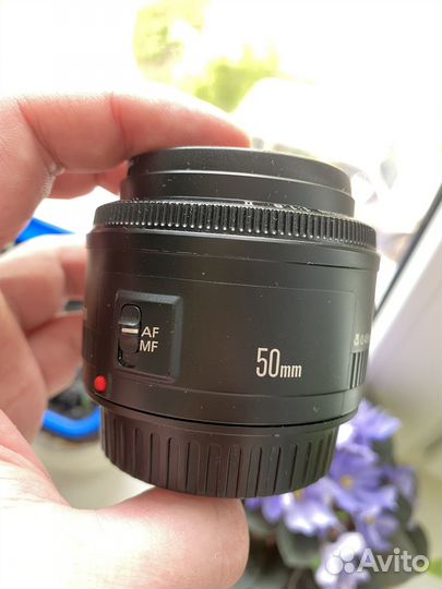 Объектив canon 50mm 1 8 II